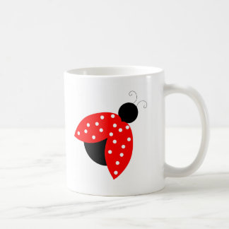Tasse de tasse de café de coccinelle