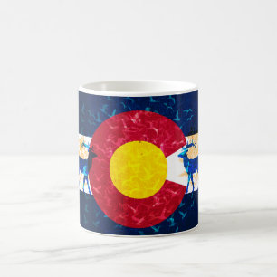 Tasse de tasse de café de scène de nature de