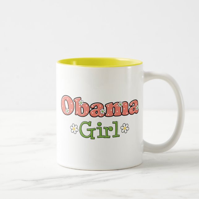 Tasse de tasse de fille d'Obama (Droit)