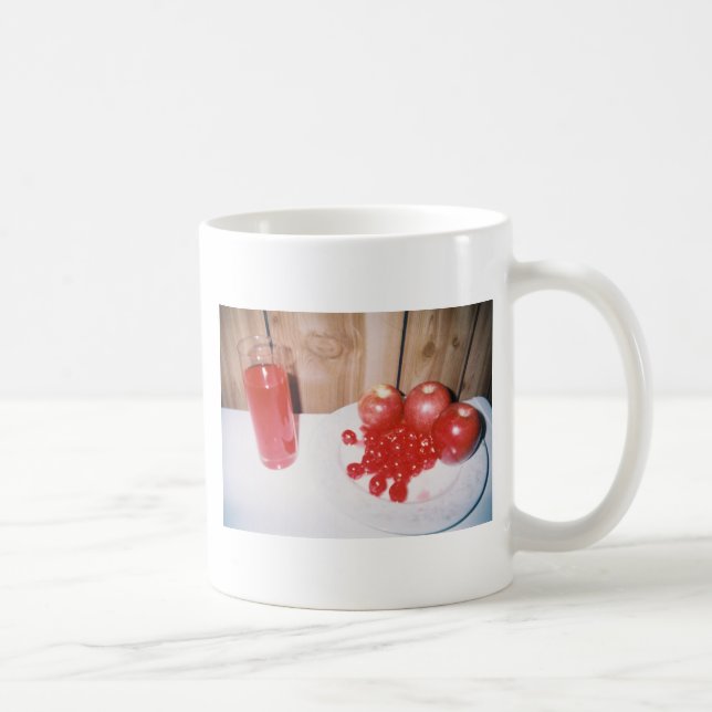 Tasse de tasse de framboise de cerise d'Apple (Droite)