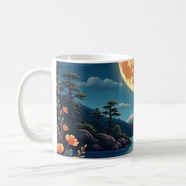 tasse de tasse de lune (Gauche)