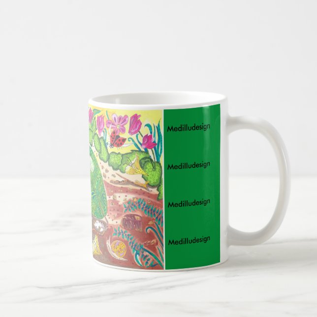 Tasse de tasse de Medilludesign - d'Interbeing (Droite)