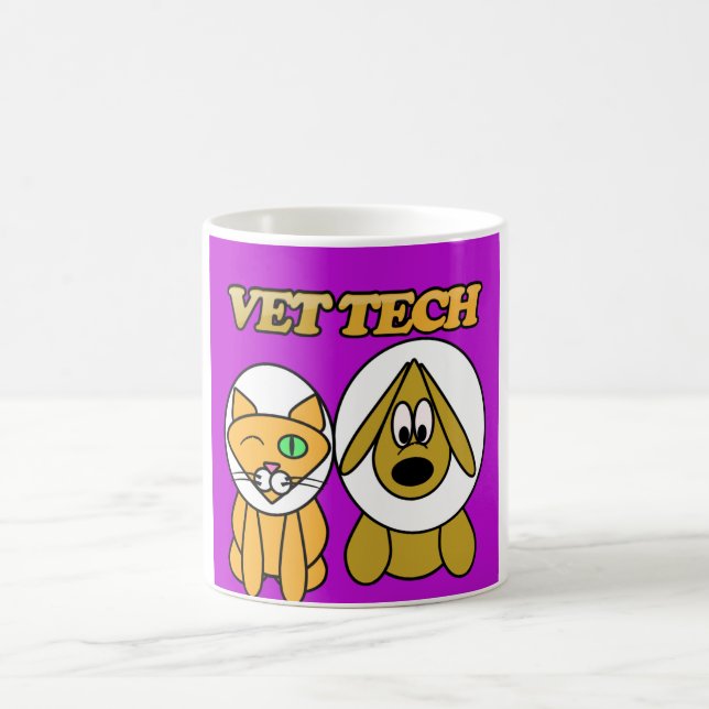 tasse de technologie de vétérinaire par (Centre)