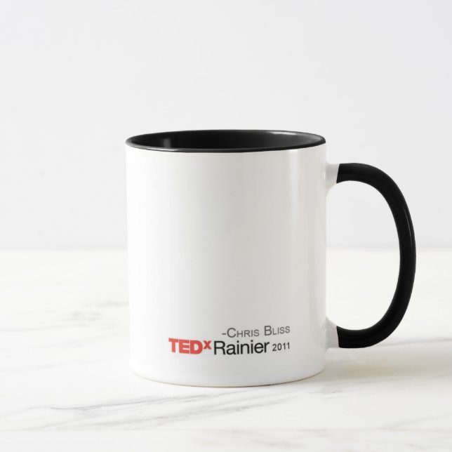 Tasse de TEDxRainier - Chris Bliss2 (Droite)
