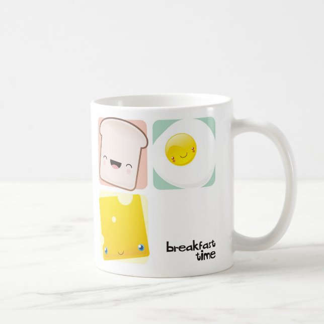 Tasse de temps de petit déjeuner (Droite)