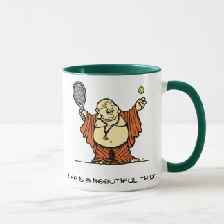 Tasse de tennis de Bouddha