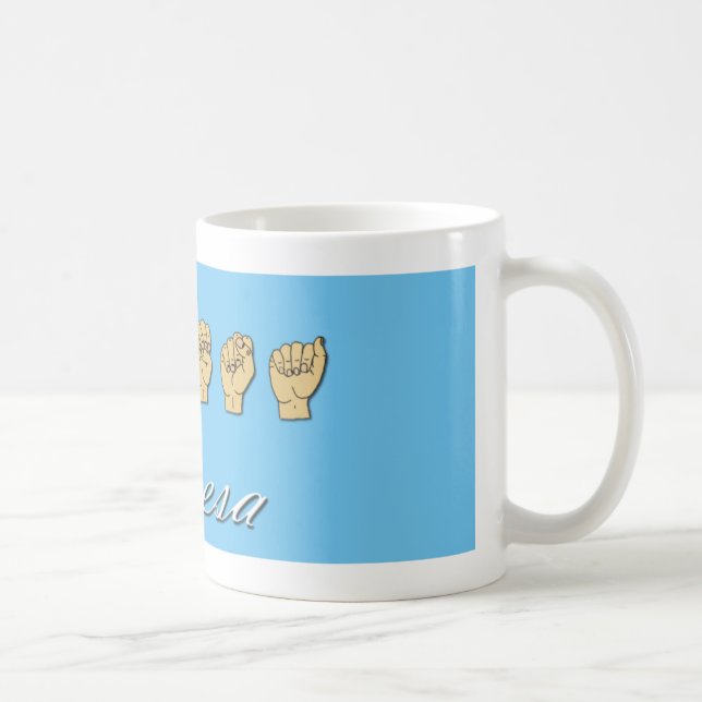 Tasse de Teresa ASL (Droite)