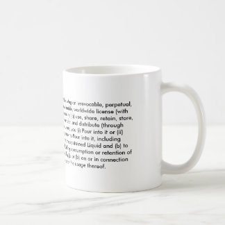 Tasse de termes de service
