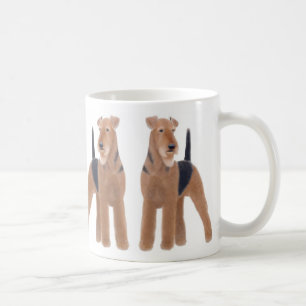 Tasse de terriers d'Airedale