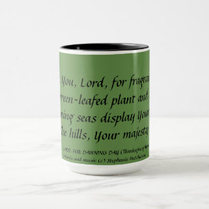 Tasse de thanksgiving