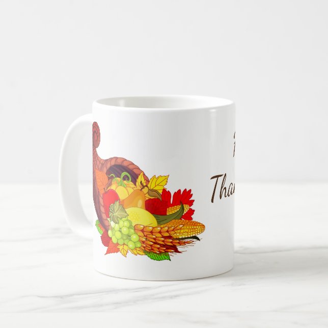 Tasse de thanksgiving (Devant gauche)
