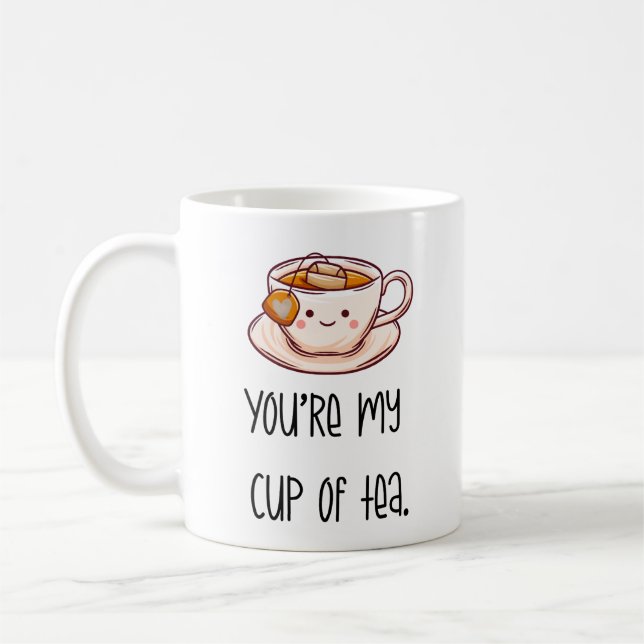 Tasse de thé – Cadeau Conviviale (Gauche)