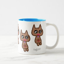 Tasse de thé de café de chat de Kitty