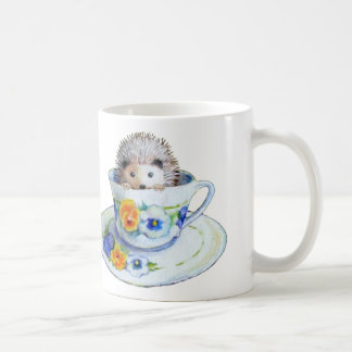 Tasse de thé de hérisson