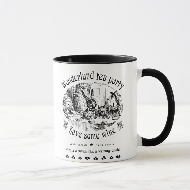 Tasse de thé du pays des merveilles (Droite)