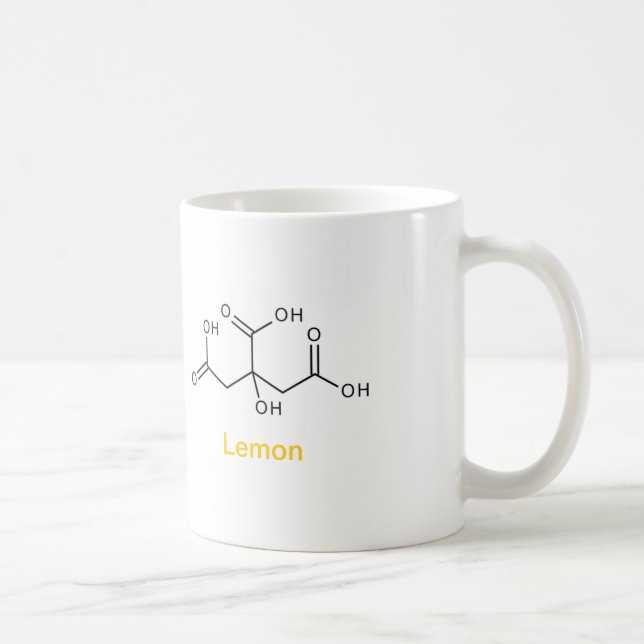 Tasse de thé et de citron de la Science (Droite)
