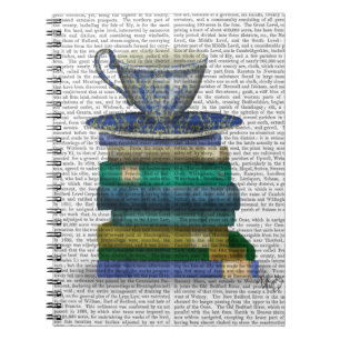 Tasse de thé et livres