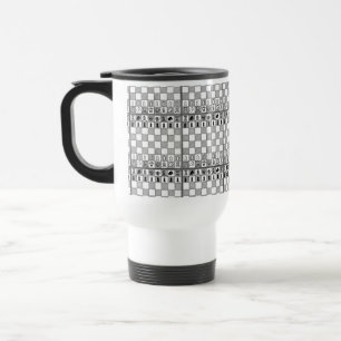 Tasse de thème d'échecs