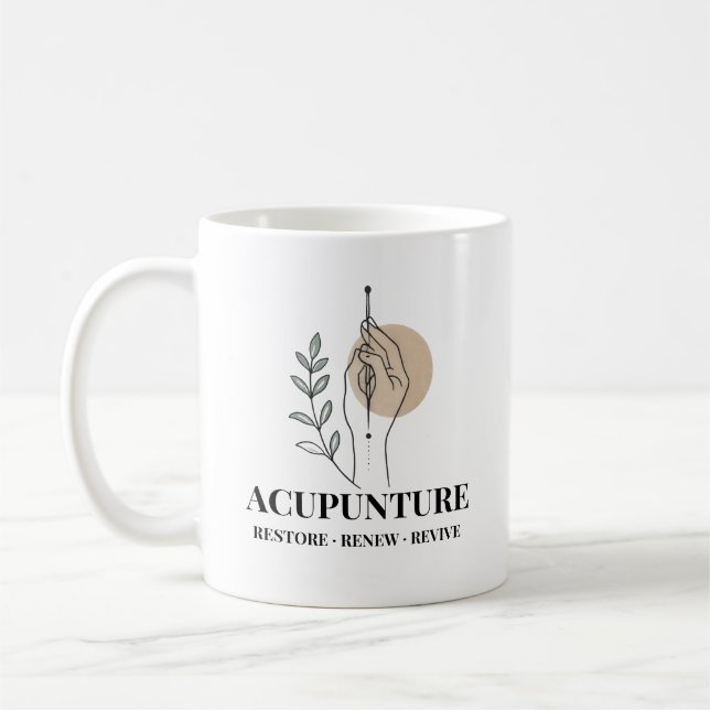 Tasse de thérapie d'acupuncture Restaurer Renouvel (Gauche)