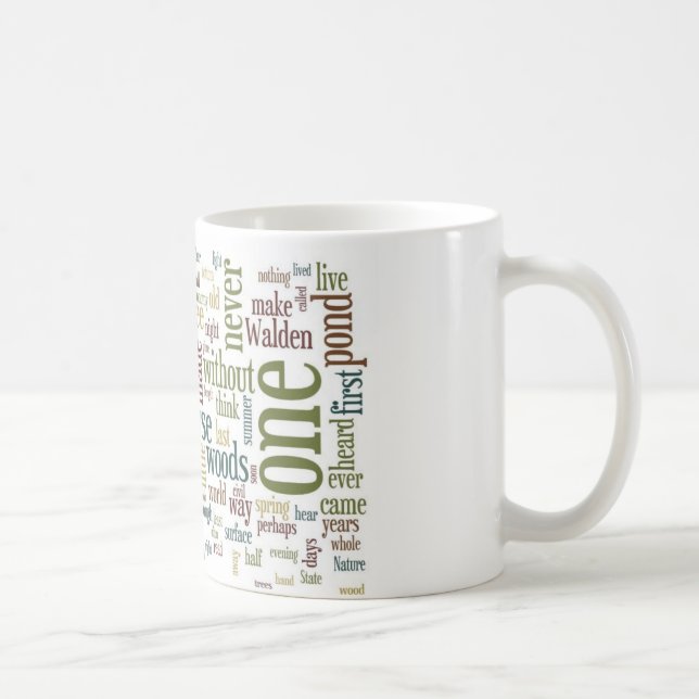 Tasse de Thoreau Walden (Droite)