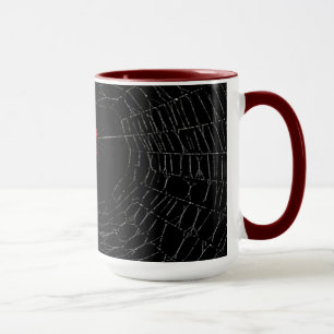 Tasse de toile d'araignée
