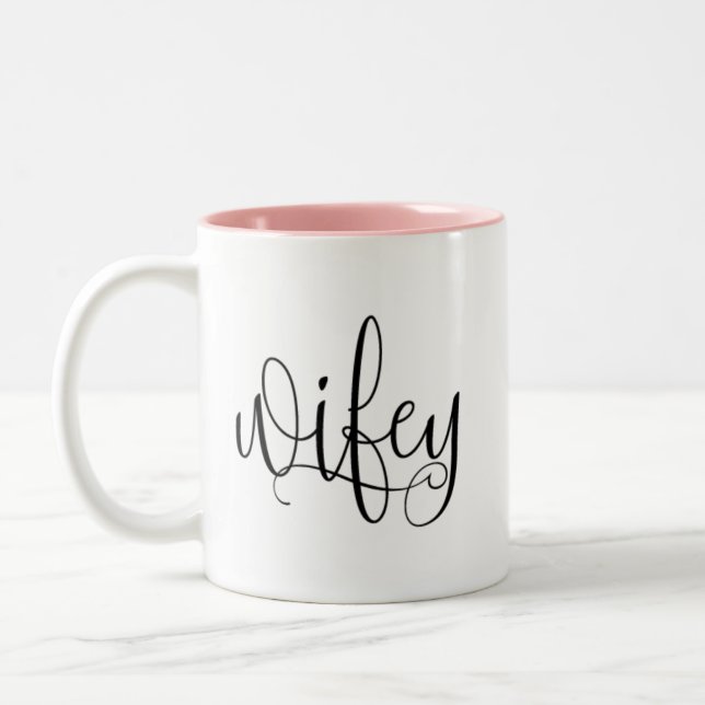 Tasse de ton de Wifey deux (Gauche)