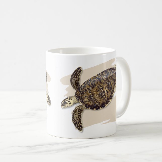 Tasse de tortue de mer de Hawksbill (Devant droit)