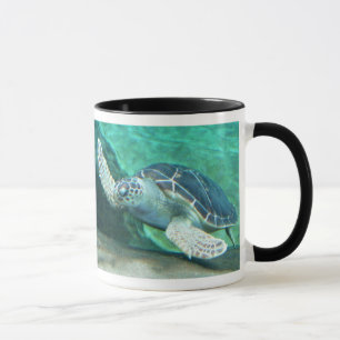 Tasse de tortue de mer verte