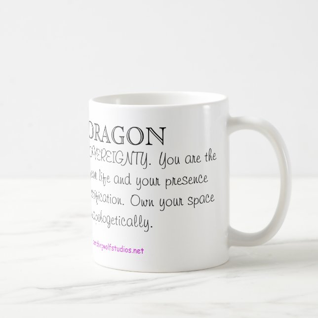 Tasse de totem de dragon (Droite)