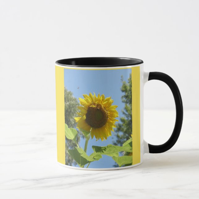 Tasse de tournesol bonjour (Droite)