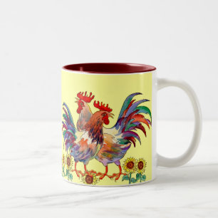 TASSE de TOURNESOL de COQ par SHARON SHARPE