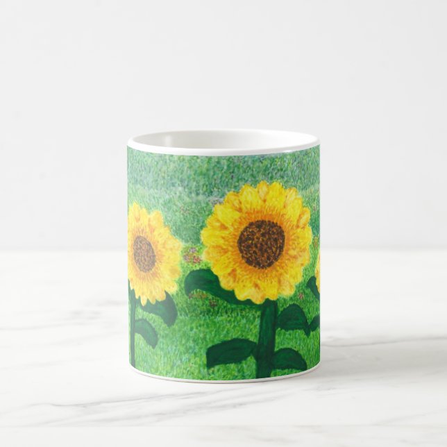 Tasse de tournesols de danse (Centre)