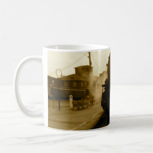 Tasse de train de vapeur