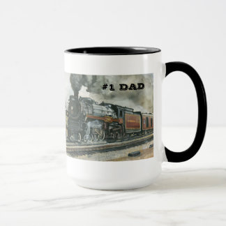 Tasse de train pour le papa #1