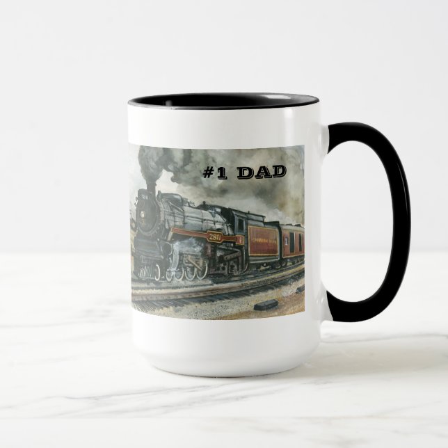 Tasse de train pour le papa #1 (Droite)