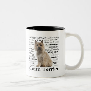 Tasse de traits de Terrier de cairn