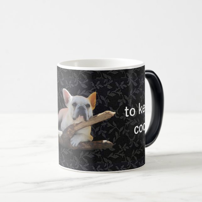 Tasse de transformation de bouledogues français (Devant droit)