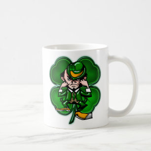 Tasse de trèfle de lutin