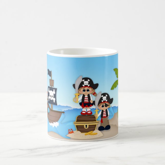 Tasse de trésor d'épée d'aventure de pirate (Centre)