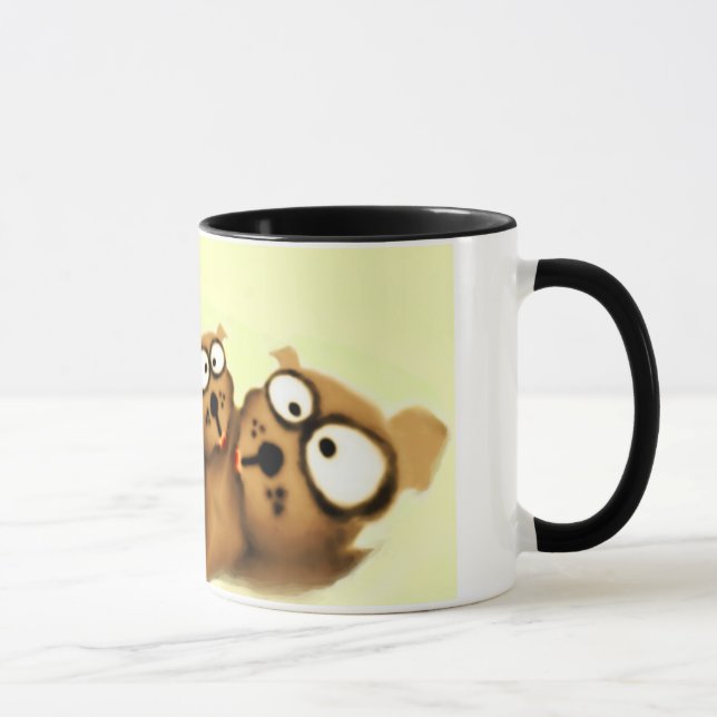 Tasse de trois chiens (Droite)