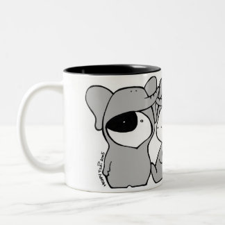 Tasse de trois "éléphants"