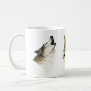Tasse de trois loups