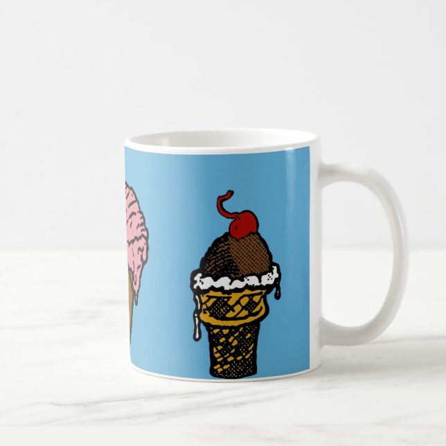 Tasse de "trois scoops" (Droite)