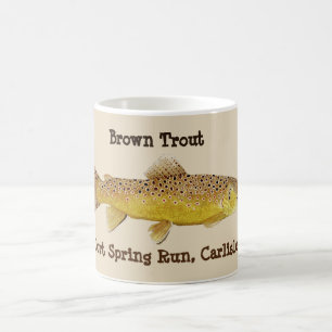 Tasse de truite Brown