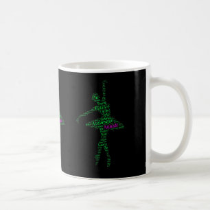 Tasse de typographie : Ballerine
