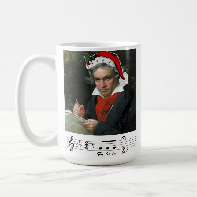 Tasse de vacances de Beethoven (Gauche)