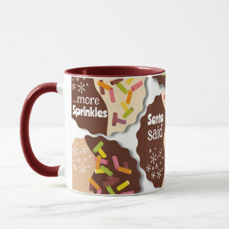 Tasse de vacances de biscuits personnalisables ave