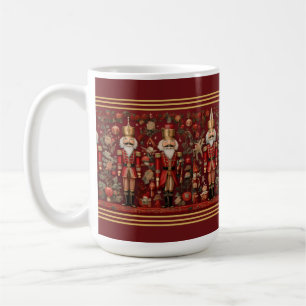 Tasse de vacances de casse-noisette festive