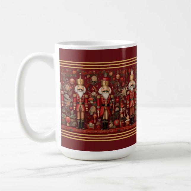 Tasse de vacances de casse-noisette festive (Gauche)