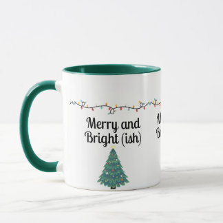 Tasse de vacances de Noël drôle et lumineuse (enfi